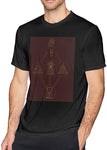 2019 Classic Men Tops Short sleeve T-Shirt Black