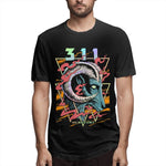 311 Band Stylish Men Tops Short sleeve T-Shirt Black